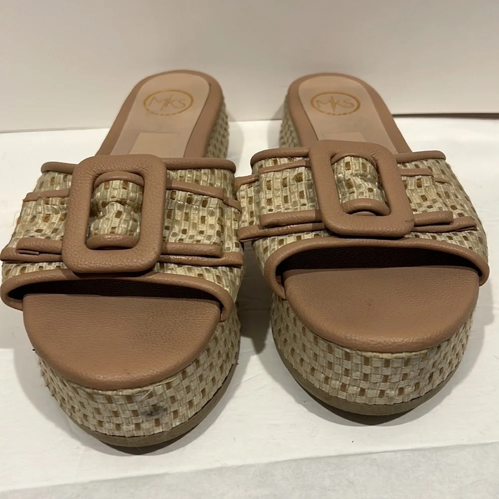 MKS Platform Sandals Sz 8